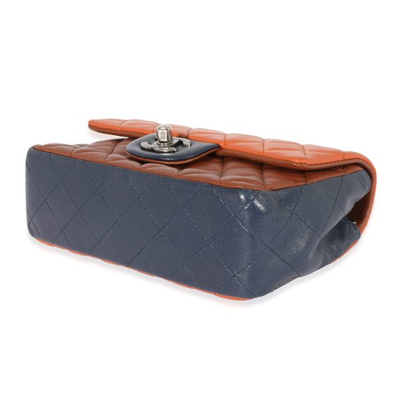 Chanel Tricolor Lambskin Classic Rectangular Mini Flap - Picture 7 of 8